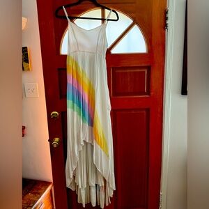 Adorable, rare summer rainbow dress!